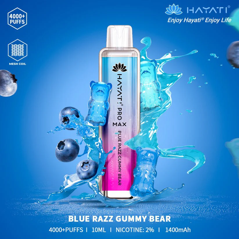 Hayati Crystal Pro Max 4000 Puffs Disposable Vape Bar: Your Ultimate Vaping Companion