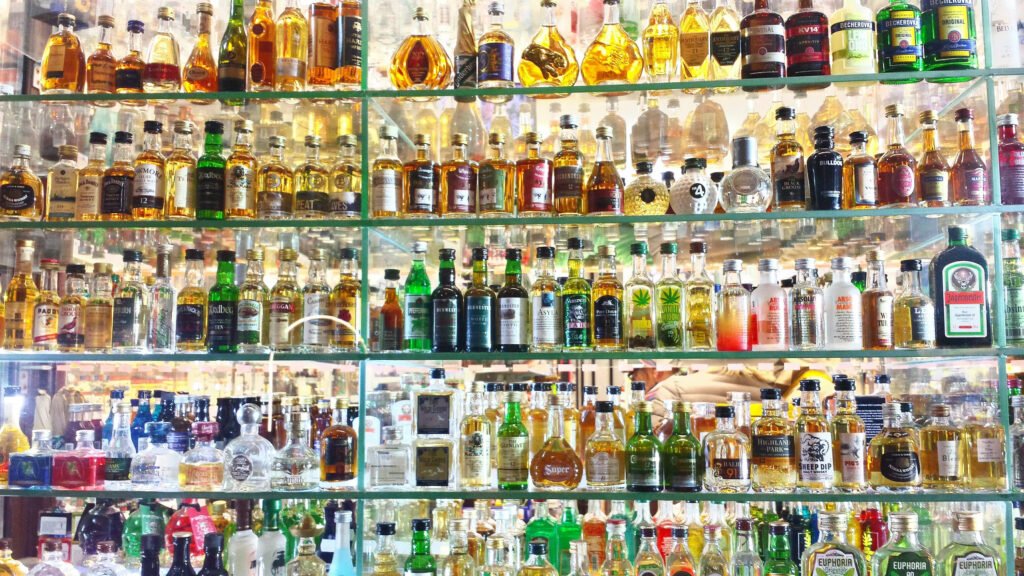 liquor store