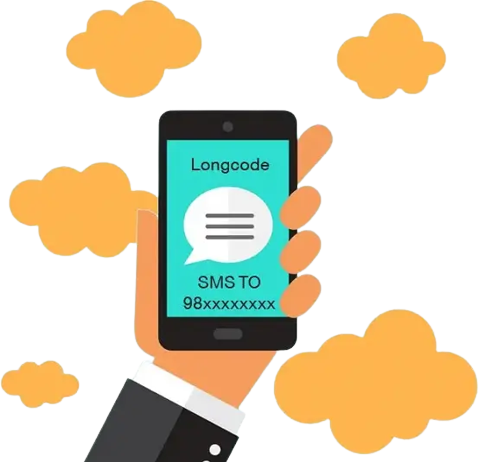 Long code sms