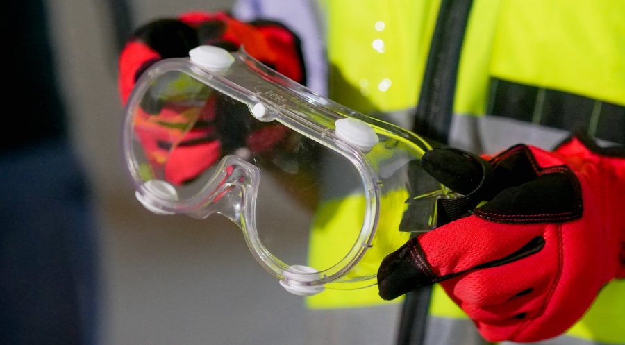 corporate safety glasses program